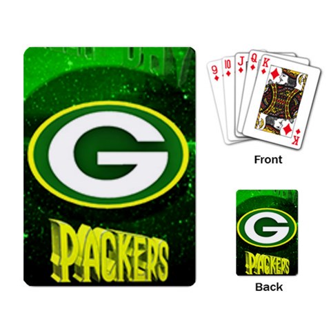 Packers Inspired Playing Cards