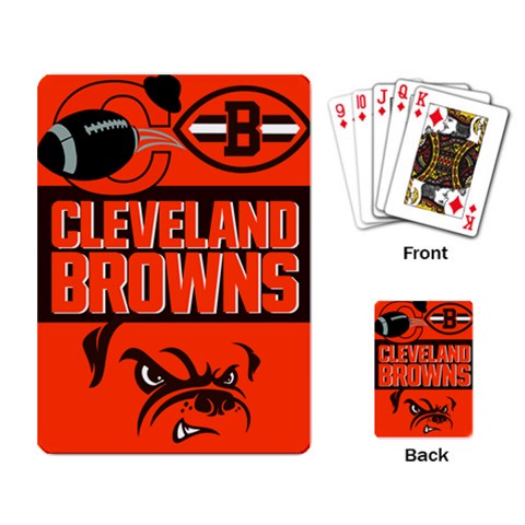 Browns Inspired Playing Cards
