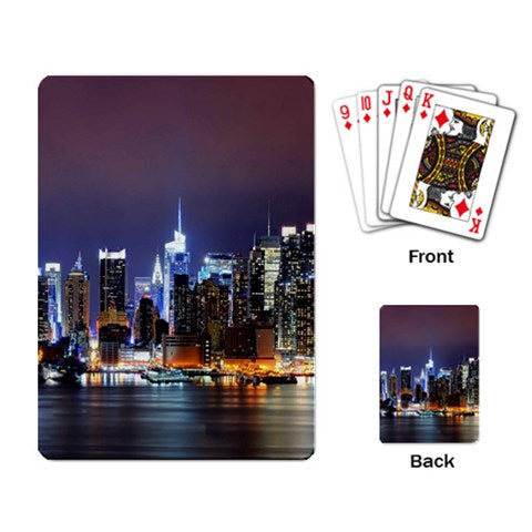 City Lights Custom Playing Cards