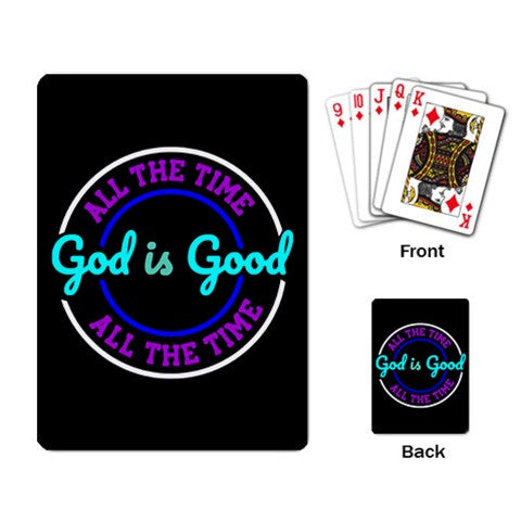 God is Good Custom Playing Cards