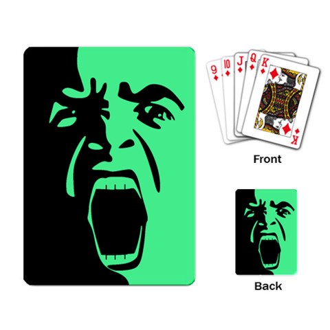Method 2 Da Madness (Sea Green) Custom Playing Cards