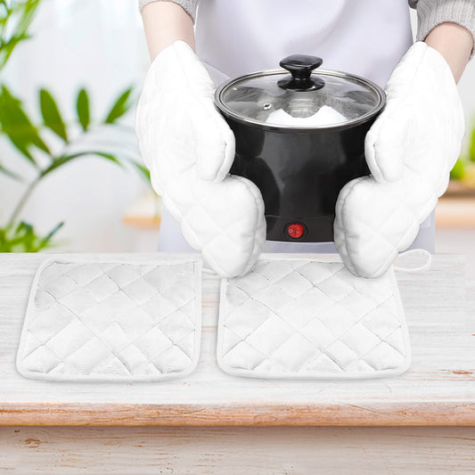 Create Your Own Oven Mitts and Pot Holders Sets(Set Of 4)