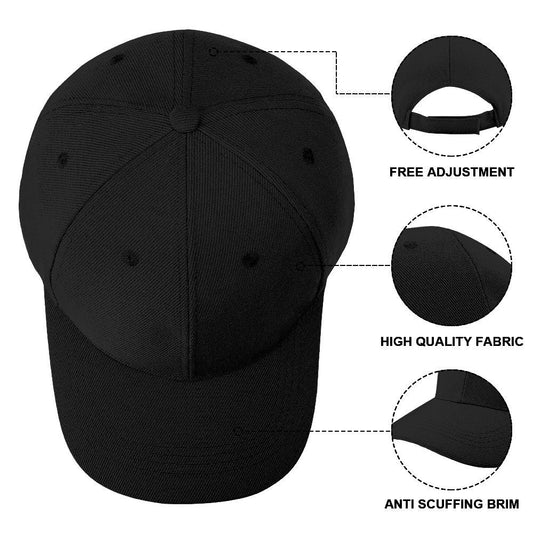 Create Your Own Baseball Cap (front print only)