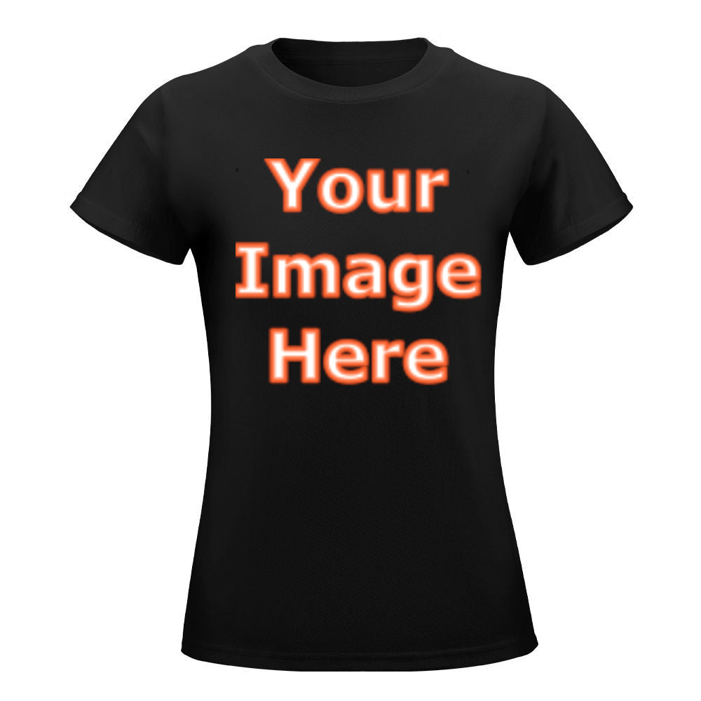 Create Your Own HD Boutique Women's Short Sleeve T-Shirt (Front Print)