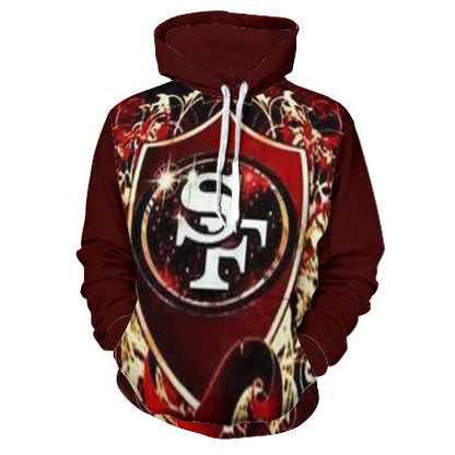 49ers Inspired Hoodie