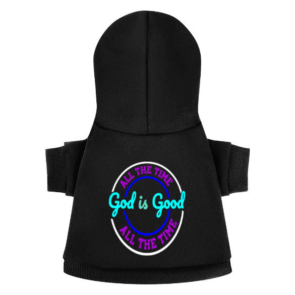 God is Good Pet Suit with Hat