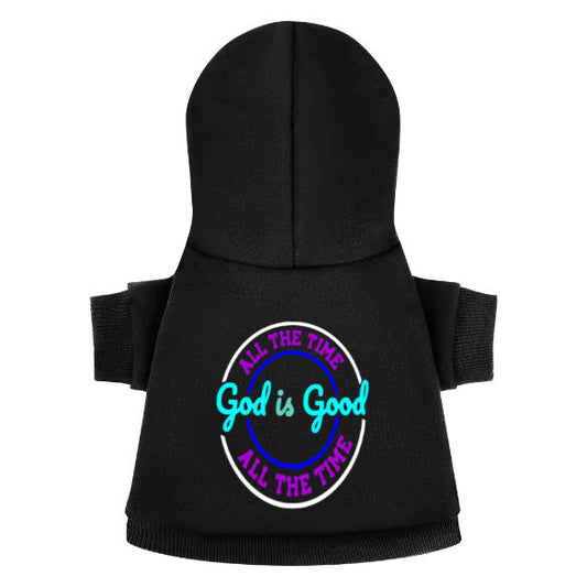 God is Good Pet Suit with Hat