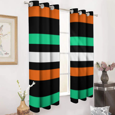 Autumn's Forest Two Pieces Curtains
