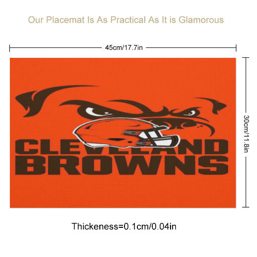 Browns Inspired PVC Placemats