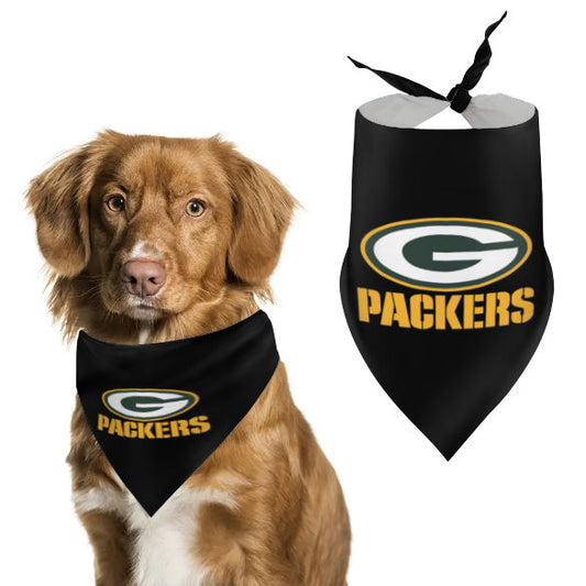 Packers Inspired Pet Scarf