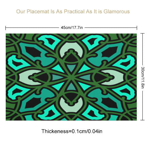 Forest Swizzle PVC Placemats