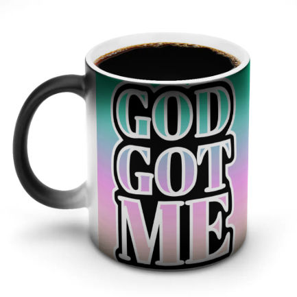 God Got Me Color Changing Mug
