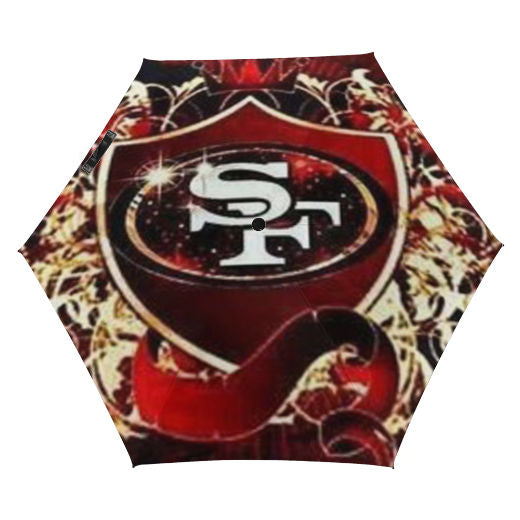49ers Inspired Five-fold Umbrella