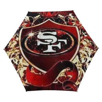 49ers Inspired Five-fold Umbrella