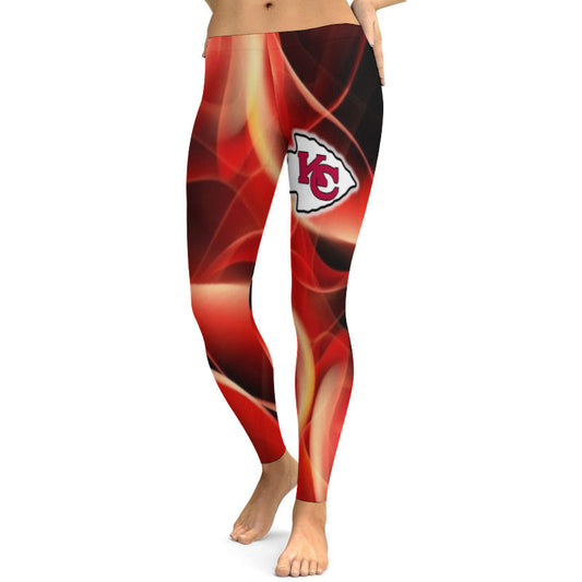 Chiefs Inspired Yoga Pants