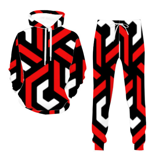 Amazing Red Jogging Suit