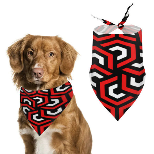 Amazing Red Pet Scarf