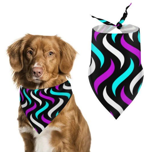 Vibrant Splash 2 Pet Scarf