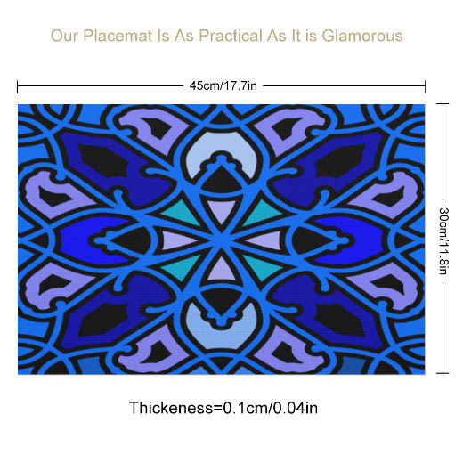 Powder Swizzle  PVC Placemats