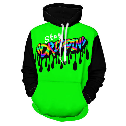 Drippin' Lime Green  Hoodie
