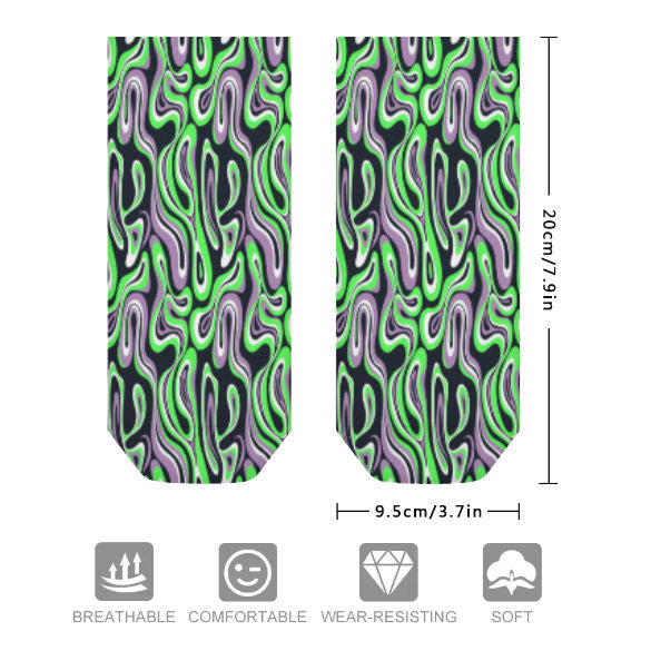 Apple Wave Socks