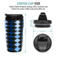 Blue Frenzy Travel Coffee Cup
