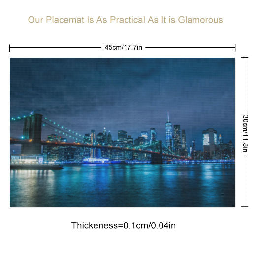 City of New York PVC Placemats