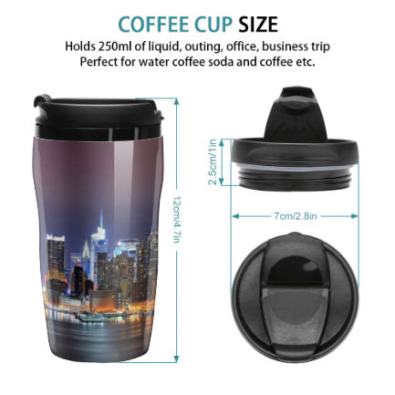 City Lights Travel Coffee Cup