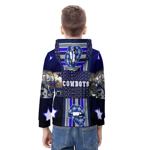 Cowboys Inspired Teens full-print Hoodie