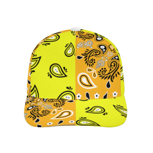 Yellow Bandana Pattern Cap