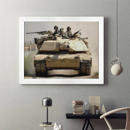 Tanker Round Diamond Painting