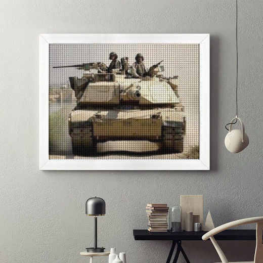 Tanker Round Diamond Painting