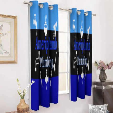 Ameriplumb Plumbing Curtains - 2 Pieces