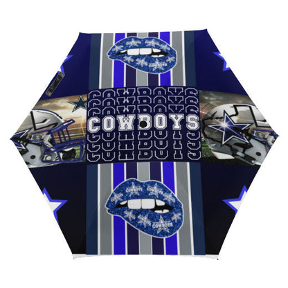 Cowboys Inspired Five-fold Umbrella