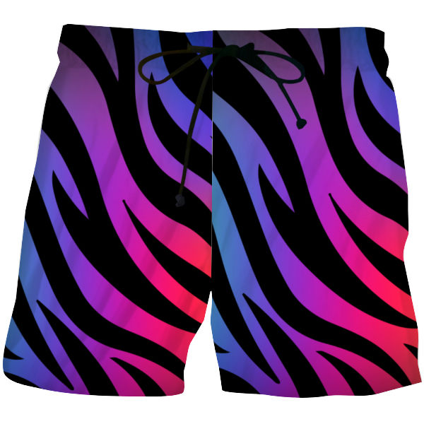 Zebra Wave Shorts