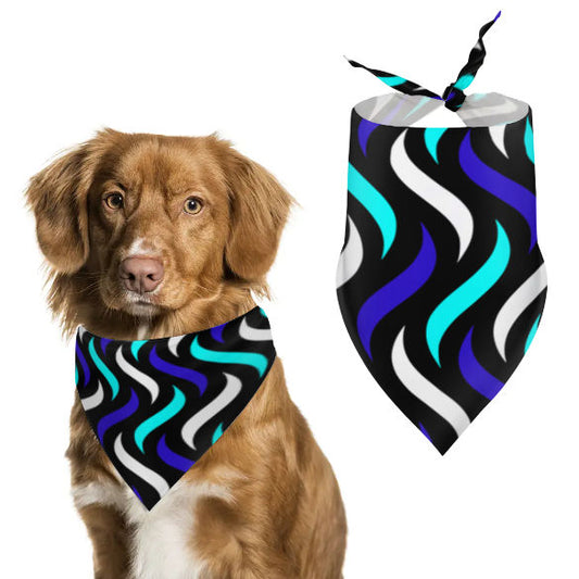 Vibrant Splash Pet Scarf