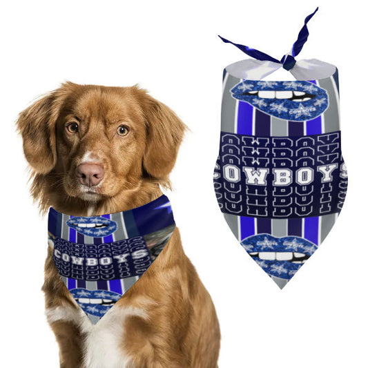Cowboys Inspired Pet Scarf