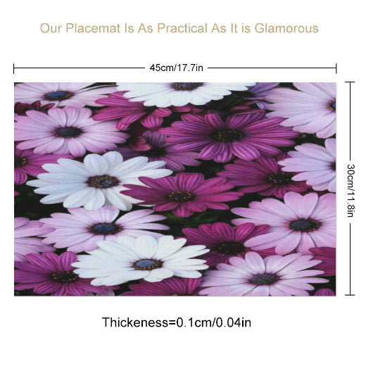 Purple Passion PVC Placemats