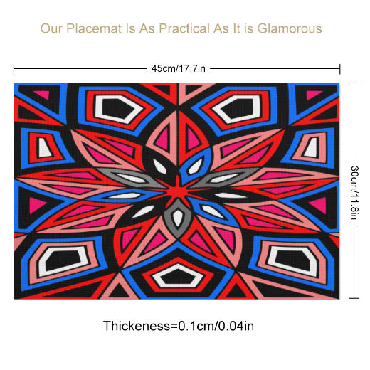 Red Spider PVC Placemats