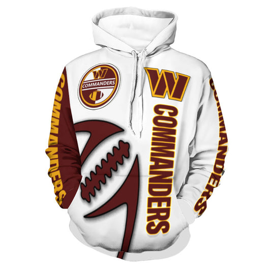 Commanders Inspired Hoodie