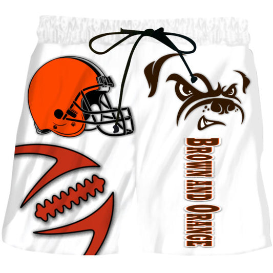 Browns Inspired Shorts