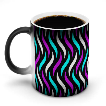 Vibrant Splash 2 Color Changing Mug