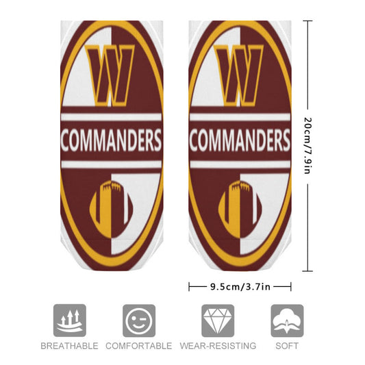 Commaders Inspired Socks