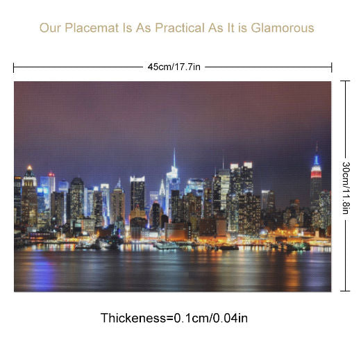 City Lights PVC Placemats