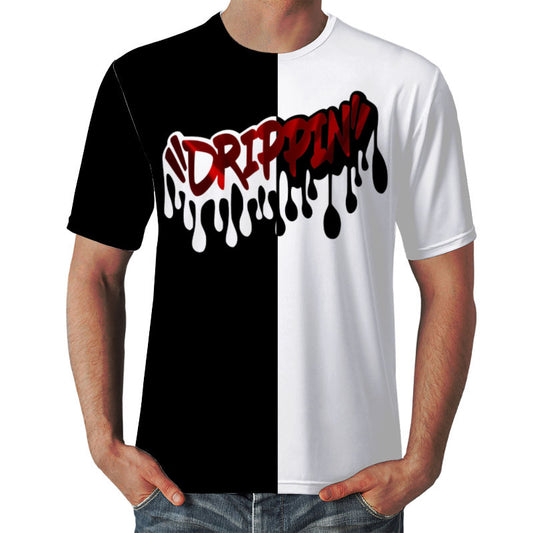 Drippin' Black and White T-shirt