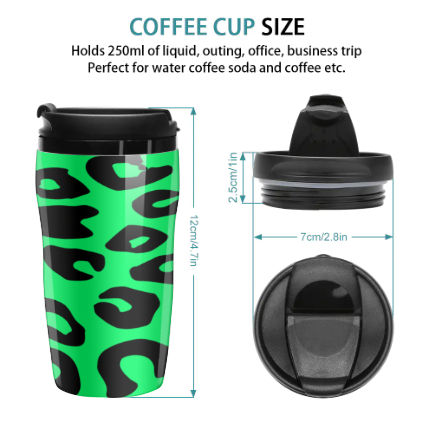 Green Cheetah Travel Coffee Cup