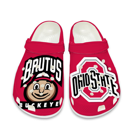 Ohio State Inspired Crocs Shoes