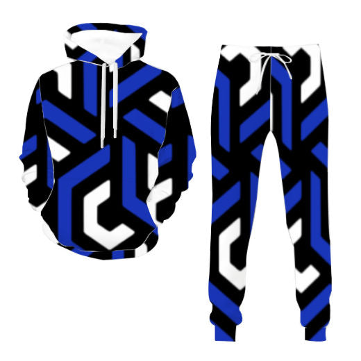 Amazing Blue Jogging Suit
