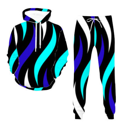 Vibrant Splash Jogging Suit