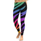 Zebra Wave Yoga Pants